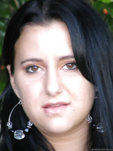 Trista Tanner: Latina Brunette with a Tattoo Undresses and Fingers Her Pussy Deep – photo 3 of 16