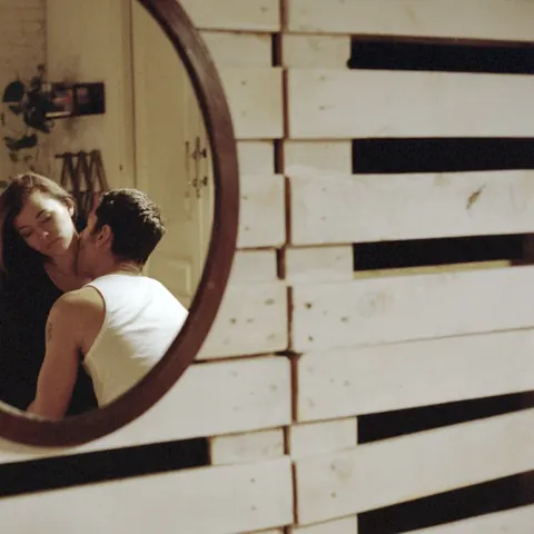 Misha Cross: European Brunette Model Strips and Poses Nude in a Photoshoot – photo 17 of 21