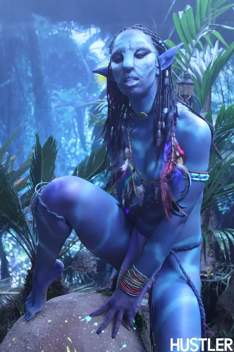 Misty Stone: Ebony Cosplay Model in a Bikini and Costume Strips to Show Her Natural Tits – photo 1 of 18
