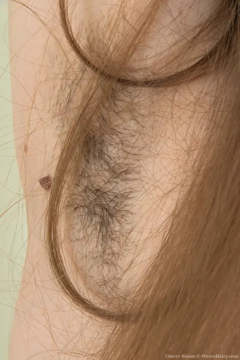 Cherry Bloom: Brunette PAWG Strips Off Her Panties and Spreads Her Hairy Pussy – photo 5 of 20