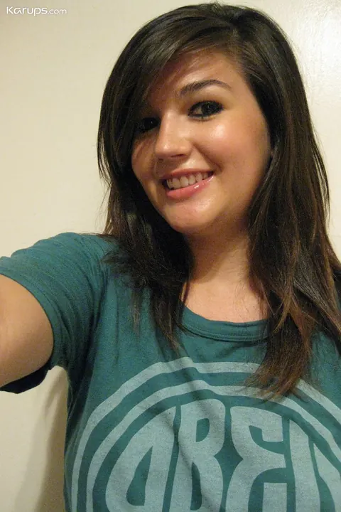 European Brunette Takes Mirror Selfie Spreading Her Ass – photo 1 of 20