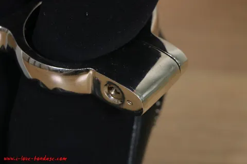 Blonde with Big Tits Spreads in Bondage Wearing High Heels – photo 15 of 16