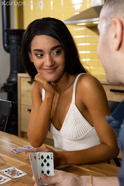 Capri Lmonde: Latina Brunette Takes Cock and Gets Jizzed On – photo 2 of 21