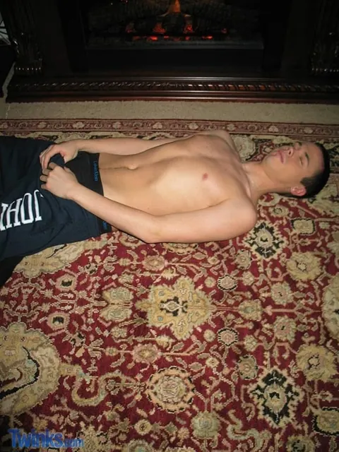 Hairy Guy Strokes His Cock Until He Cums – photo 3 of 21