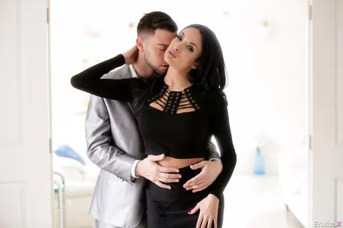 Anissa Kate: Latina with Big Natural Tits Gets a Titjob and Doggy Style – photo 4 of 15