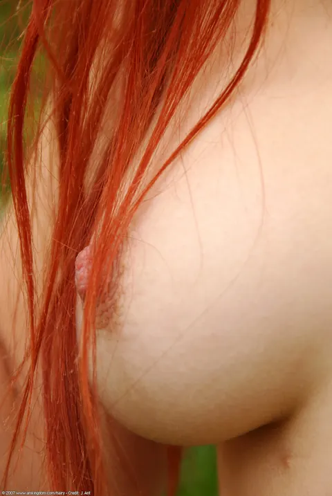 Tall Redhead PAWG Spreads Her Hairy Pussy in the Forest – photo 9 of 21