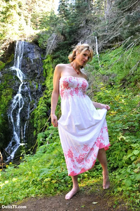 Trans Woman Stands Nude and Shows Her Cock – photo 2 of 20