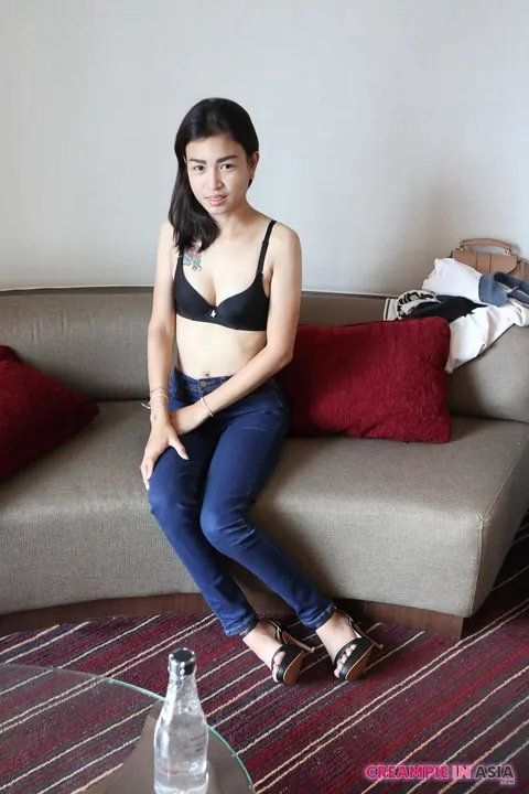 Skinny Asian Woman Spreads Her Pussy – photo 2 of 20