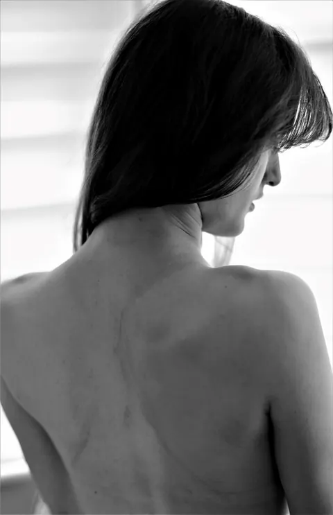 British Woman Poses in Lacy Lingerie Then Strips Nude – photo 3 of 12