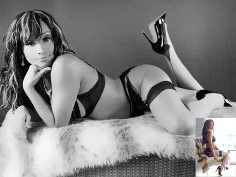 Black-Haired Asian MILF Poses in Lingerie and Glasses – photo 12 of 14