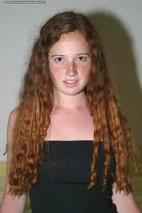 Thick Redhead Strips Out of Her Lingerie on the Bed – photo 1 of 16