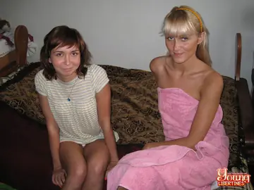 Blonde PAWG Shares Cock and Kisses in a Threesome