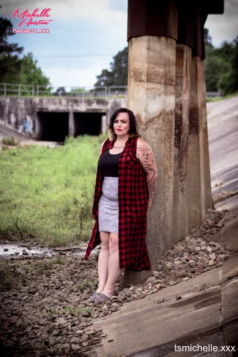 Chubby Trans Woman Strips Nude and Reveals Her Small Cock – photo 2 of 14