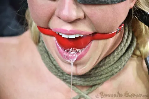 Dee Williams: Curvy Blonde MILF with Big Tits Spreads Wide in Bondage – photo 10 of 16