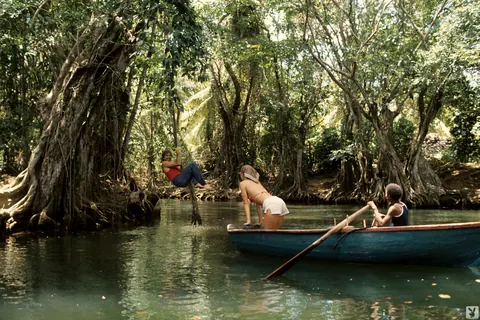 Jill De Vries: Skinny MILFs Strip Out of Their Bikinis in the Forest – photo 12 of 15
