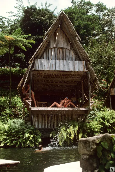 Jill De Vries: Skinny MILFs Strip Out of Their Bikinis in the Forest – photo 6 of 15