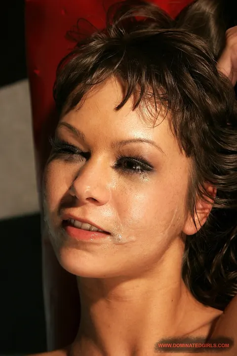 Angelina Crow: Petite Brunette Bound and Blindfolded for Anal and Toy Play – photo 18 of 18