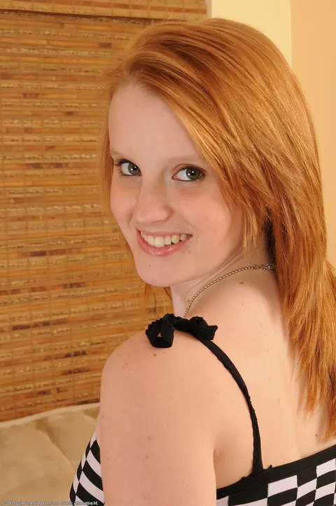 Katey Grind: Skinny Redhead Strips Nude and Shows Her Tattoo – photo 3 of 21