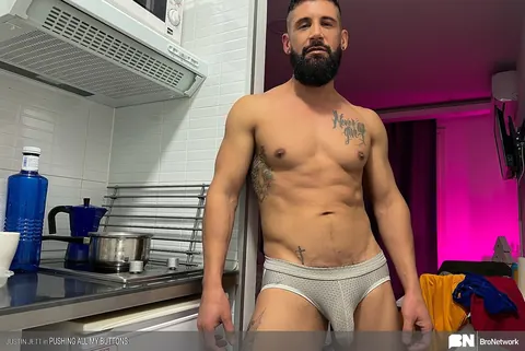 Hairy Guys Kiss, Suck and Fuck Doggy Style Bareback – photo 2 of 20