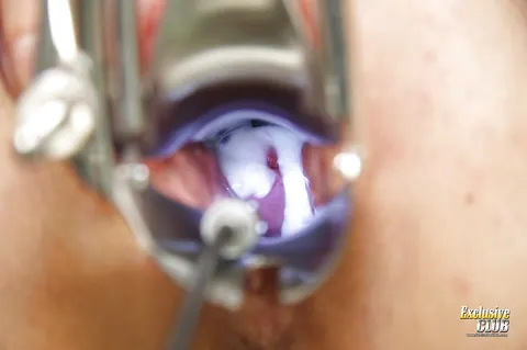 Kristina Rud: Blonde with Small Natural Tits Spreads Her Shaved Pussy and Uses a Dildo – photo 9 of 13