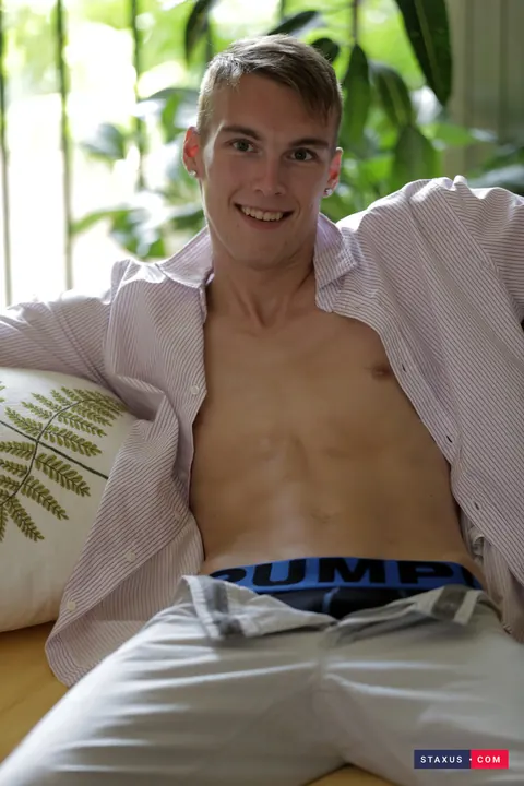 Twink Takes BBC Bareback and Anal in Interracial Gay Sex – photo 4 of 20