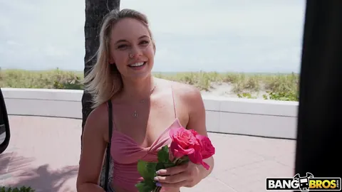 Kelsey Kane: Tall Brunette Has Interracial Sex on the Beach – photo 4 of 21