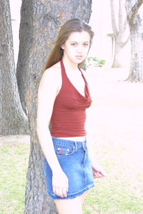 Becky LeSabre: Tall Brunette with Natural Tits and a Tattoo Poses Nude – photo 3 of 20