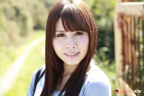 Eri Makino: Thick Japanese Redhead Takes Anal Doggy Style Against a Rusty Gate – photo 2 of 15