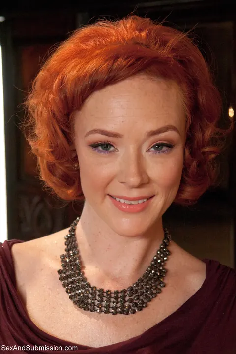 Audrey Hollander: Redhead PAWG in a Dress and Stockings Teases Her Stud – photo 5 of 20