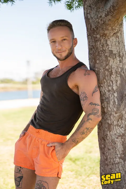 Two Men Strip Nude and Display Their Bodies – photo 2 of 17