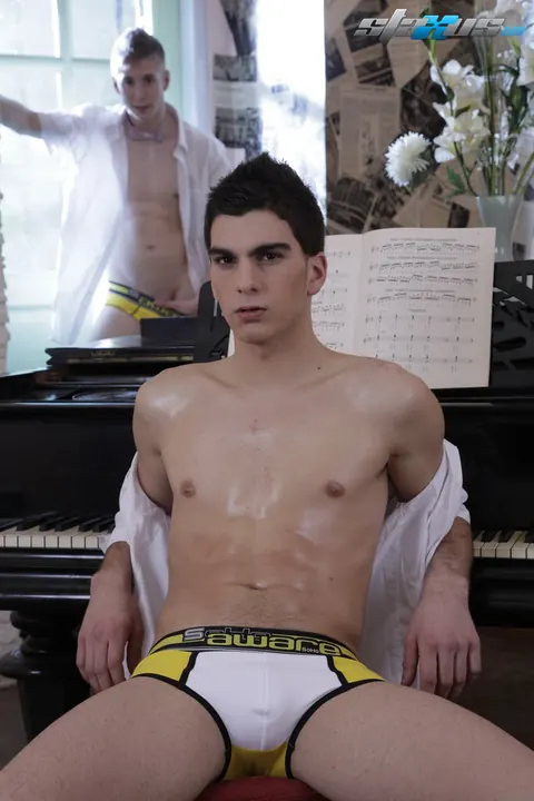 Two Men Undress and Kiss Before Fucking Each Other – photo 2 of 21