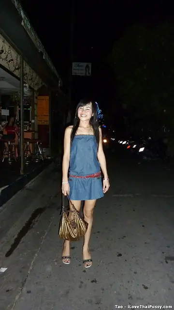 Thai Woman in a Skirt Gets Fucked Hardcore