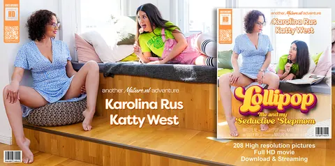 Katty West: Slim European Brunettes Finger and Lick Each Other – photo 11 of 11