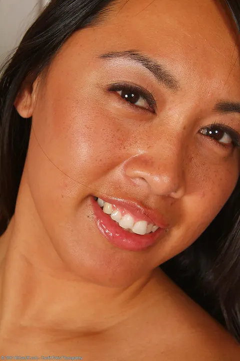 Asian MILF Strips Off Her Robe and Spreads Her Shaved Pussy – photo 14 of 21
