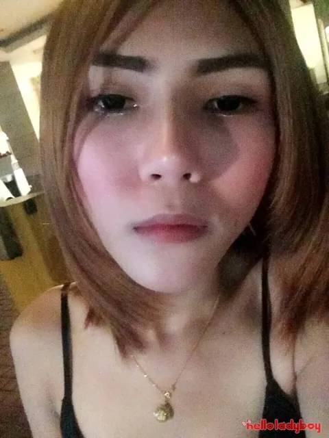 Asian Trans Woman in Lingerie Strips Nude and Poses on Her Side – photo 15 of 16