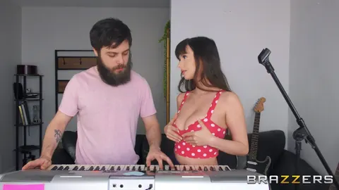 Jessica Starling: Tall Busty Brunette Sucks Cock and Takes Anal Doggy Style – photo 3 of 21