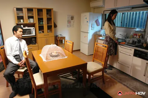 Nanako Misaki: Japanese Brunette Strips and Masturbates with a Dildo – photo 14 of 20