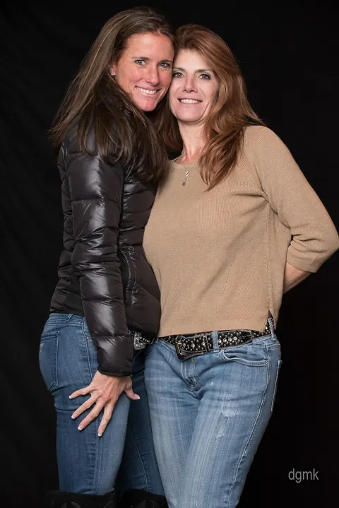 Sofie Marie: Slim Brunette MILF Rides Cowgirl in Jeans During a Threesome – photo 10 of 18
