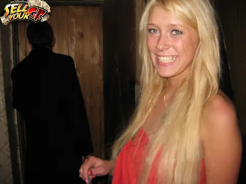 Tall European Blonde Sucks Cock Then Takes It Doggy – photo 20 of 21