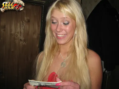 Tall European Blonde Sucks Cock Then Takes It Doggy – photo 21 of 21