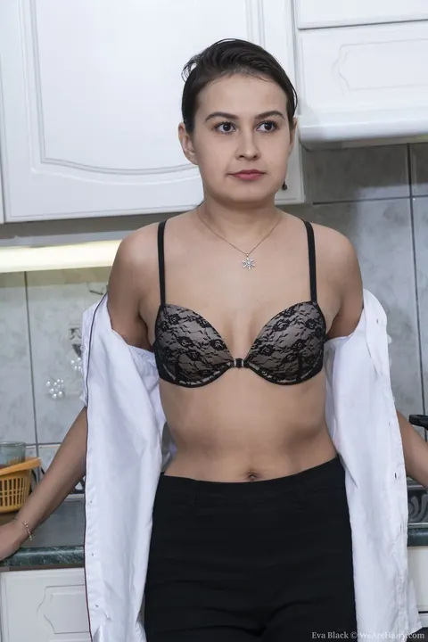 Milly Douche: Mature PAWG Undresses and Fingers Her Hairy Pussy – photo 4 of 21