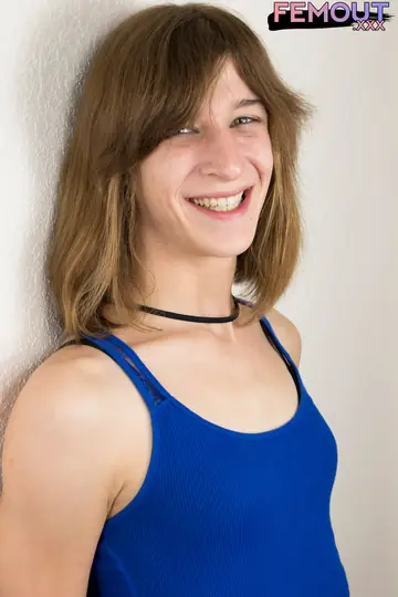 Trans Woman Strips Slowly and Poses Nude