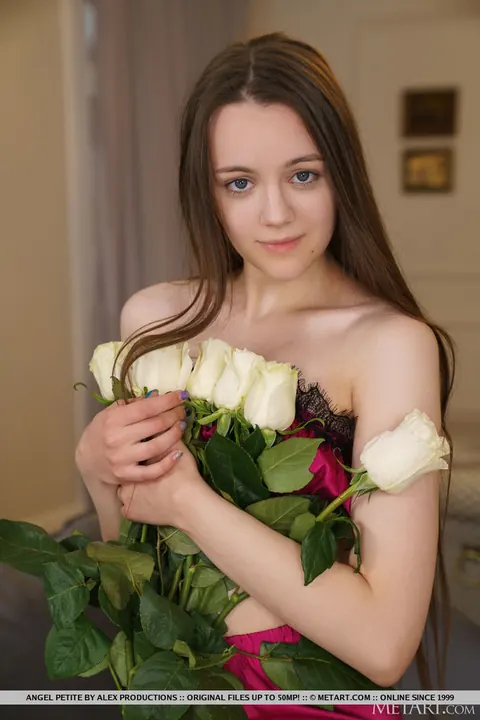 Cortney Weiss: Petite European Brunette Strips Out of Her Lingerie – photo 2 of 18