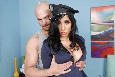 Lacey Cruz: Busty Latina MILF Takes Anal in Uniform – photo 2 of 16