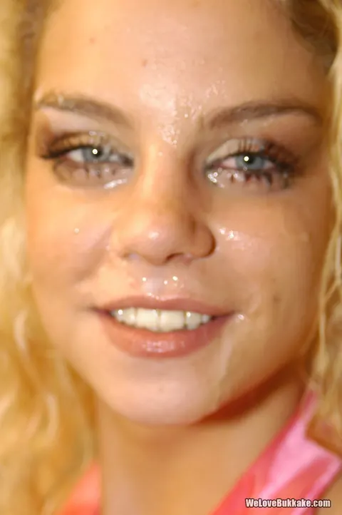 Thick Blonde in Fishnet Rides Cowgirl in Interracial Group – photo 12 of 20
