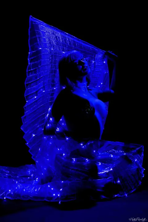 Jewelz Blu: BBW Brunette in Boots Performs a Striptease – photo 11 of 21