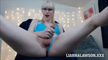 Trans Woman Strips Off Her Top and Poses Nude with Cock