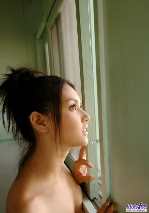 Maria Ozawa: Busty Asian Brunette Strips Out of Her Panties Outdoors – photo 8 of 16