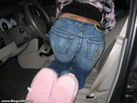 Meganqt: Brunette Strips Out of Her Jeans and Shorts in Heels – photo 10 of 12