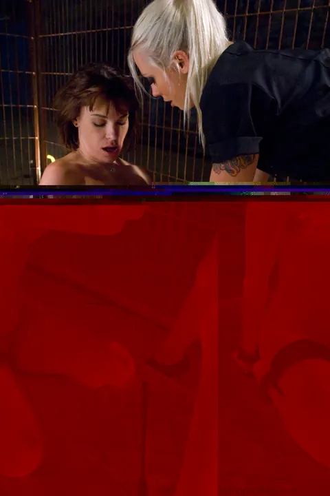 Dana DeArmond: Blonde MILF in Bondage Gets Fingered, Licked, and Kissed – photo 7 of 21